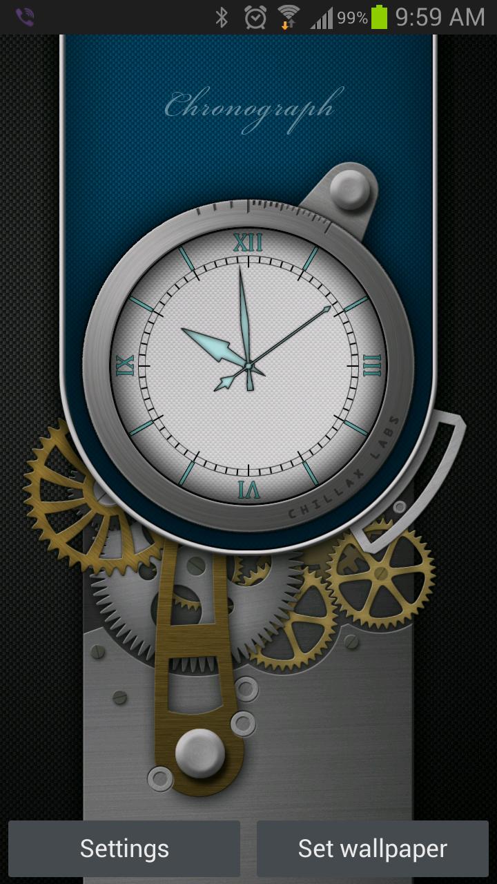 Clockwork HD LWP: Carbon Fiber Screen 1