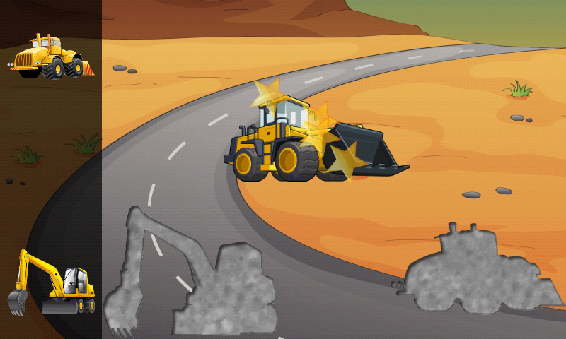 Digger Puzzles for Toddlers Screen 2