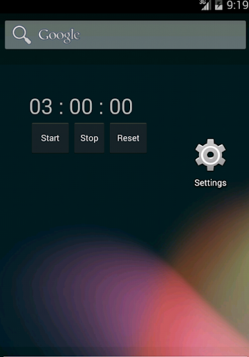 Timer Widget GOH