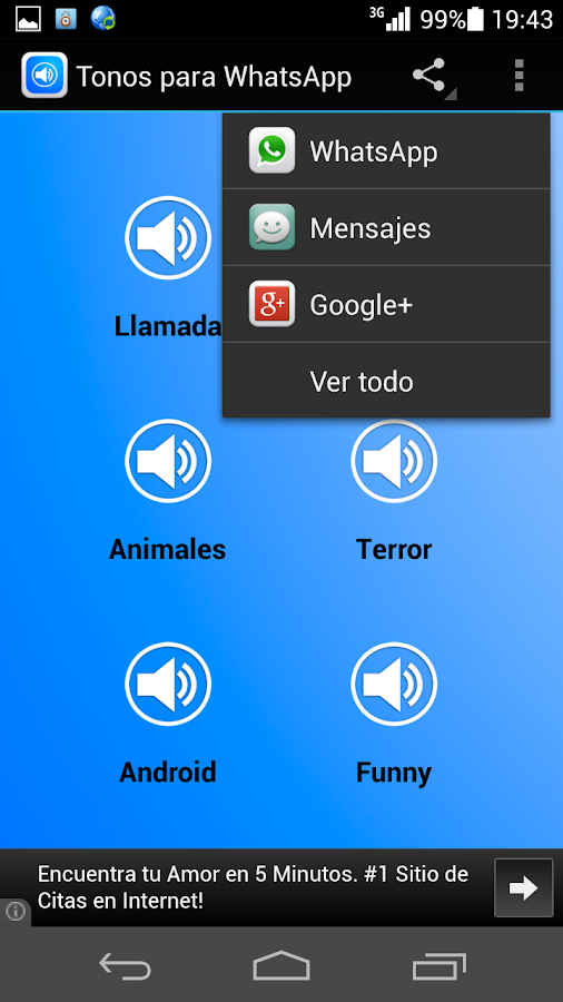 Tonos para WhatsApp - screenshot