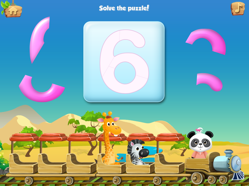 Lola’s Math Train Learn Basics Screen 2