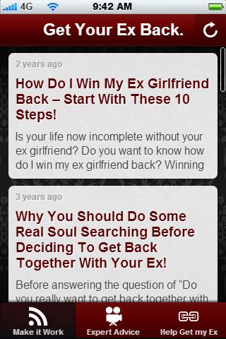 Get Your Ex Back.