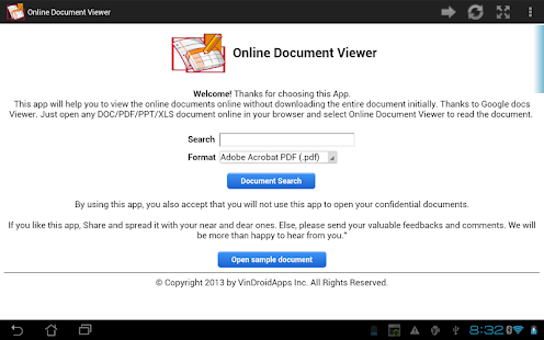 Online Document Viewer