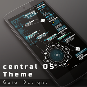central OS theme logo