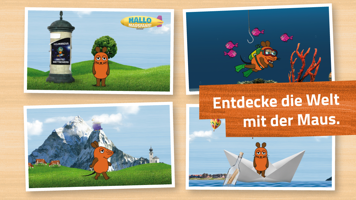 Android application DieMaus screenshort