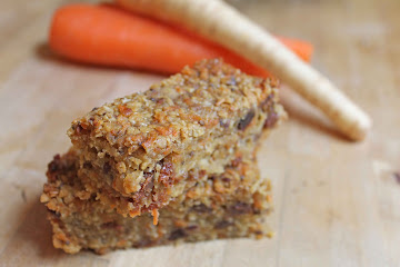 Carrot Oatmeal Breakfast Bars