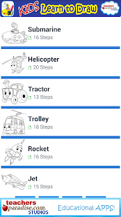 Learn to Draw Cartoon Vehicles Screenshots 6
