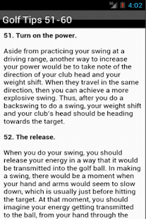 Free Golf Tips for Beginners APK