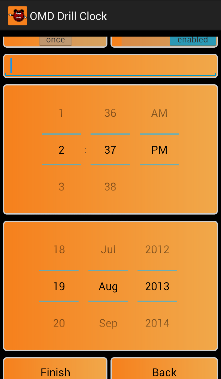 Alarm Clock Drill Clock Pro Screen 3