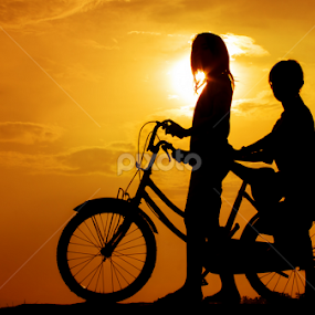 with my friend by Djeff Act - Babies & Children Children Candids