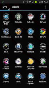 HD Icons: Dark Edges - Metal screenshot 9