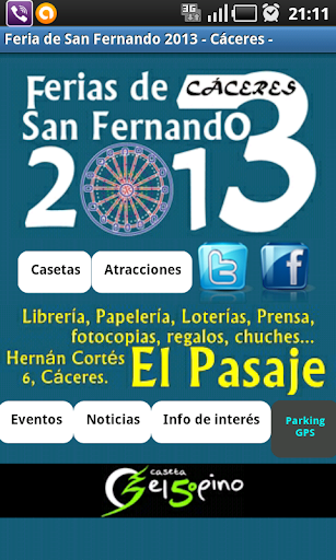 Ferias de Cáceres 2013