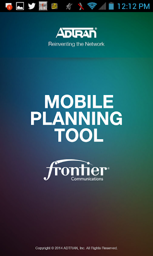 ADTRAN Mobile Frontier Tool