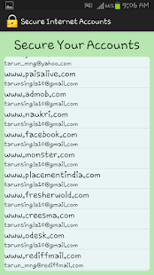 Secure Internet Accounts Screenshots 4
