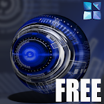 Blue Krome Theme and Icons Apk