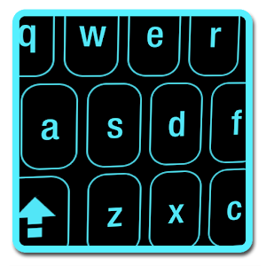 Tron style Smart Keyboard Skin logo