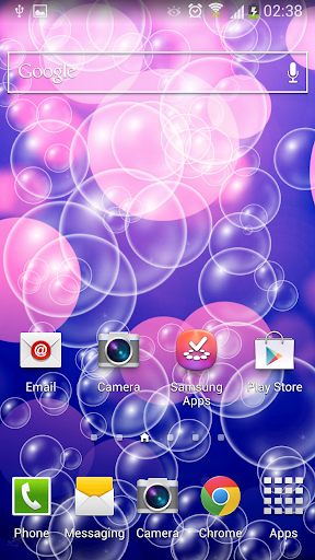 【免費個人化App】Bubbles HD Parallax Wallpaper-APP點子