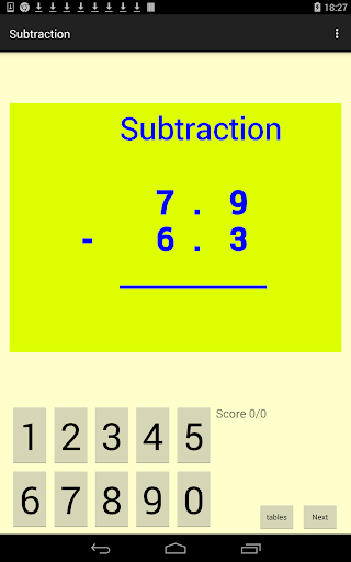 【免費教育App】SUBTRACTION-APP點子