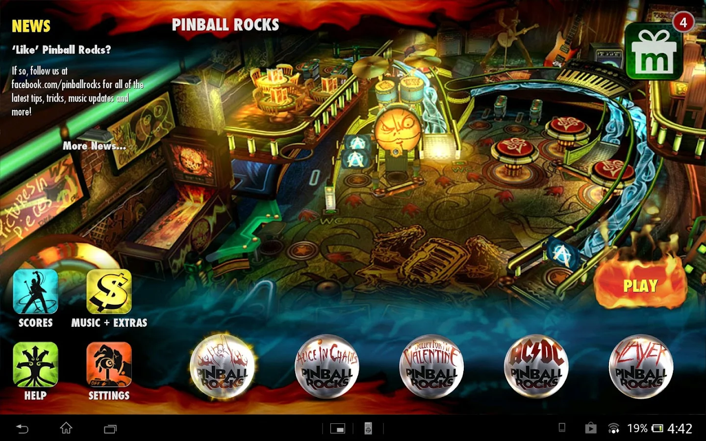 Pinball Rocks HD arriva su Android! Grandioso!