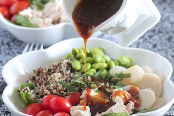 Teriyaki Chicken Quinoa Bowl
