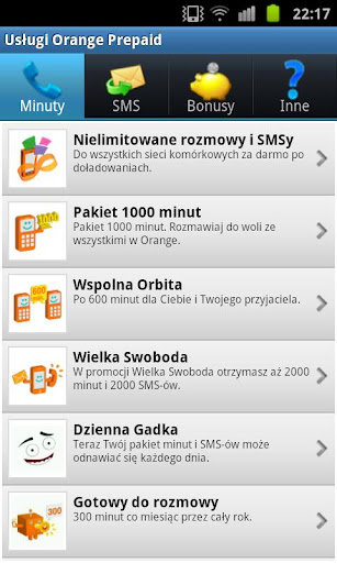 【免費工具App】Usługi Orange na kartę-APP點子