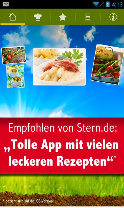 Spargel - Rezepte für Genießer Screen 3