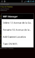 Captura de pantalla de WifiManager PRO (for tablet) APK #3