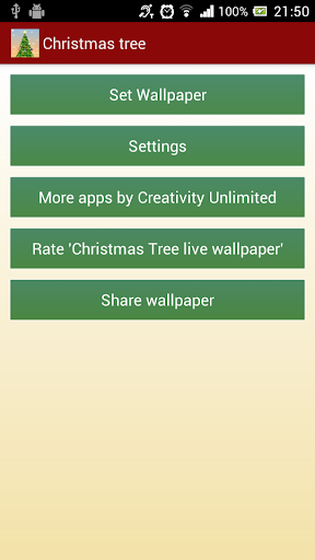 【免費個人化App】Christmas Tree Live Wallpaper-APP點子