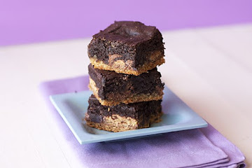 Peanut Butter Slutty Brownies