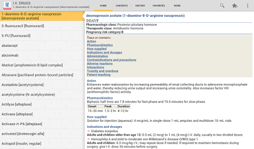 【免費醫療App】IV Drug Handbook-APP點子