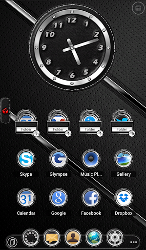 TSF Shell HD Theme Leather