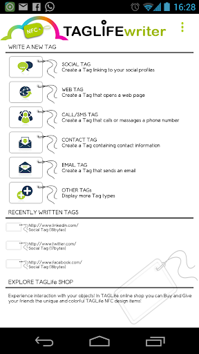 TAGLife NFC Writer