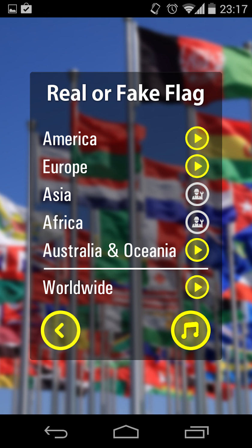 Real or Fake Flag Screen 2