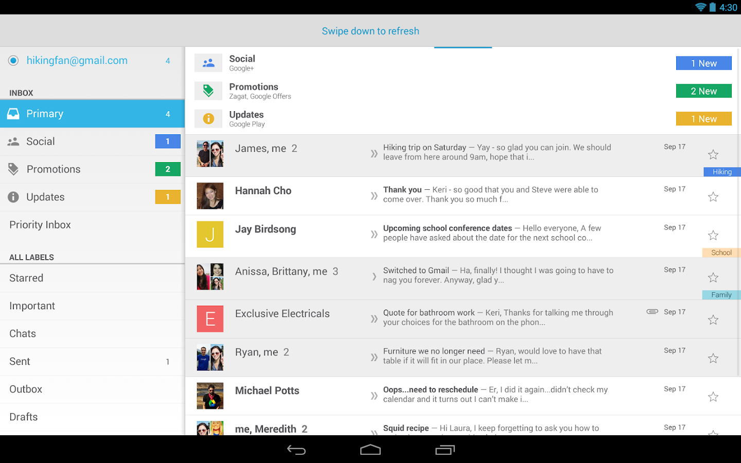 Gmail Android
