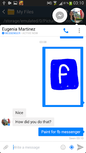 【免費工具App】Paint for Facebook Messenger-APP點子