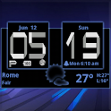 Honeycomb Weather Clock Widget logo