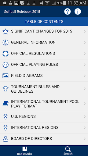 【免費運動App】LL 2015 Softball Rulebook-APP點子