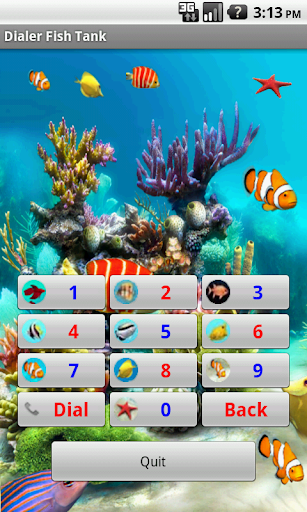 Dialer Fish Tank