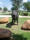 The Cameron Buffalo Sculpture