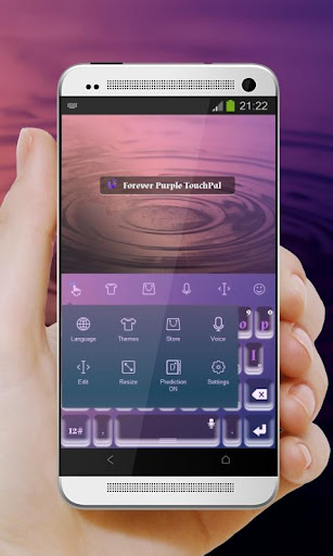 【免費個人化App】永遠的紫 TouchPal Theme-APP點子