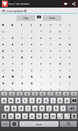 【免費工具App】Fancy Text Symbols-APP點子