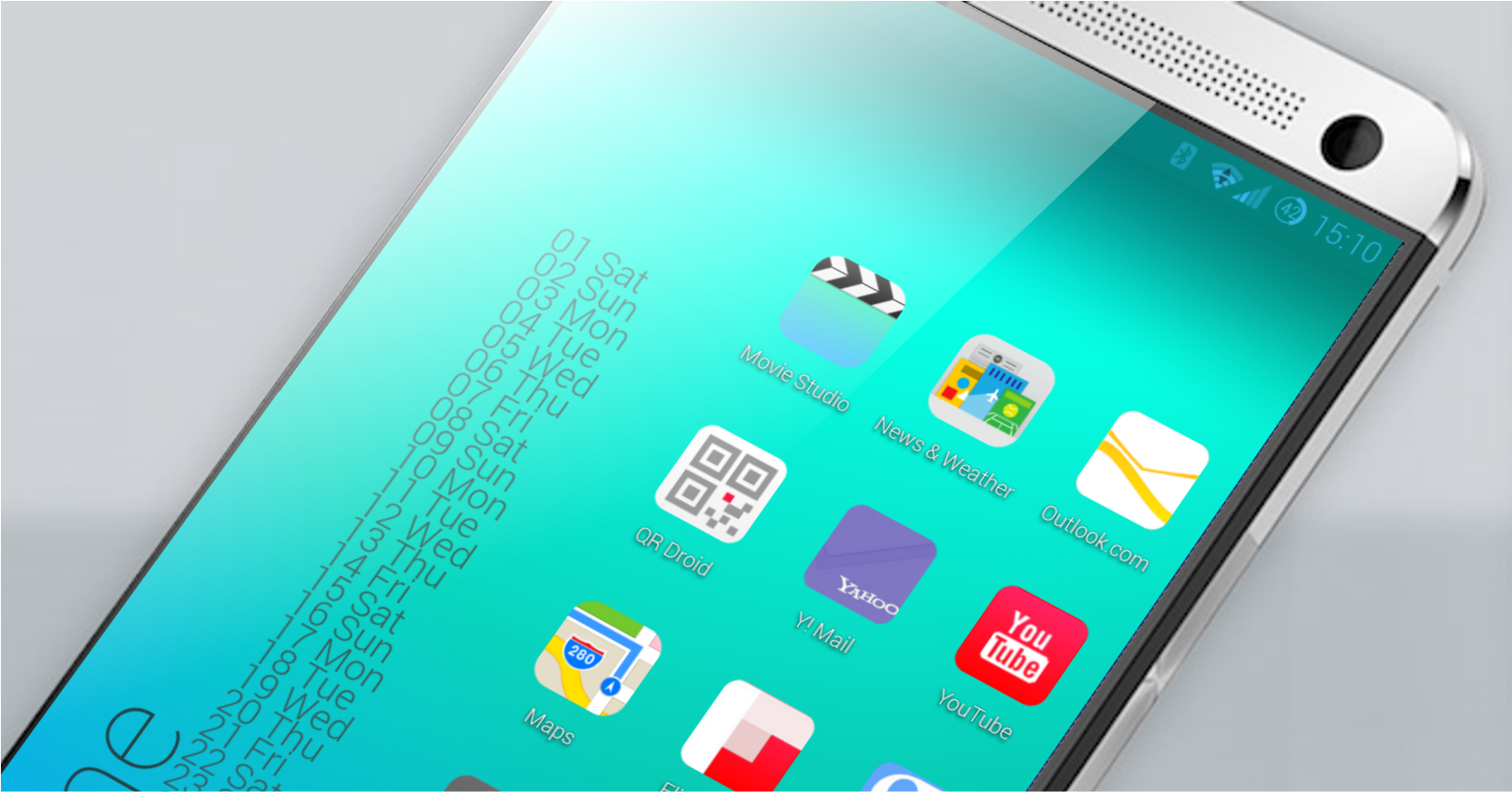 iOS 7 Theme HD Concept  8 in 1 - screenshot