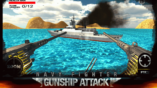 How to install Navy Fighter Gunship Attack 1.0 unlimited apk for android
