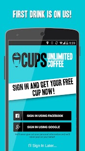 CUPS - Unlimited Coffee