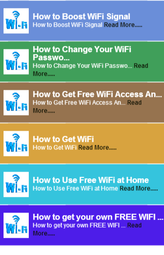 Tips for better wifi