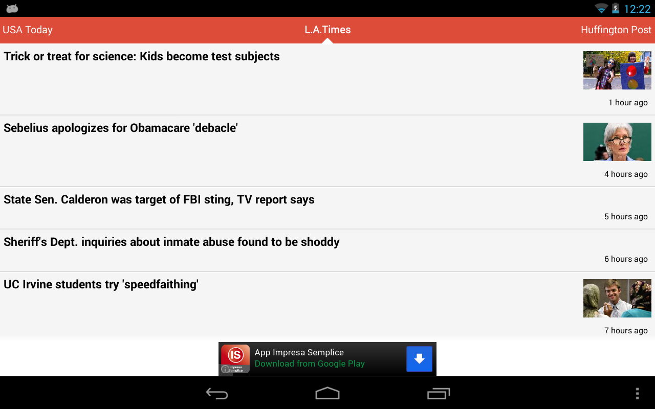    Fast News- screenshot  