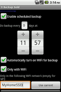 0 Backup Gold Screenshots 1