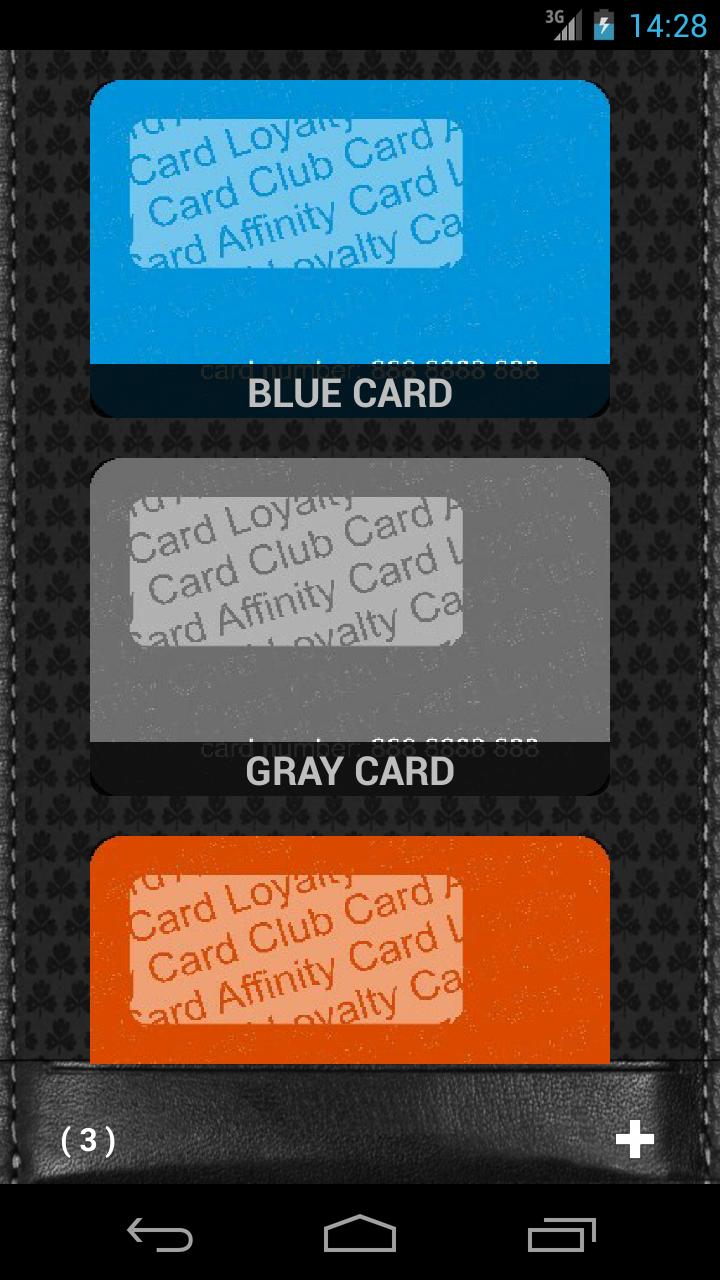 Card Box Screen 2