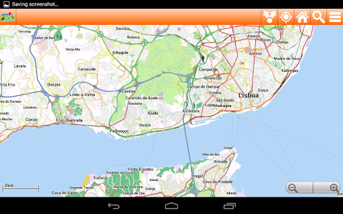 Lisbon Offline mappa Map Screenshots 8
