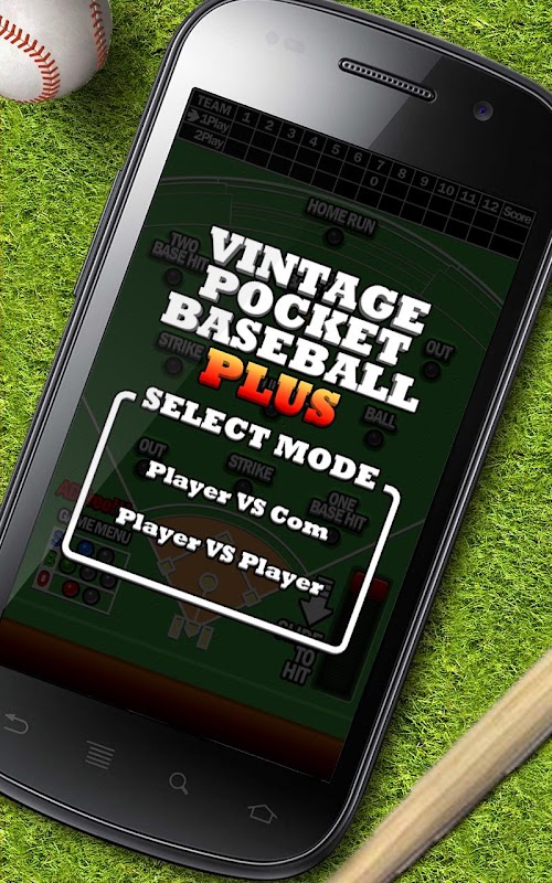 Android application Vintage Pocket BaseBall no ad screenshort